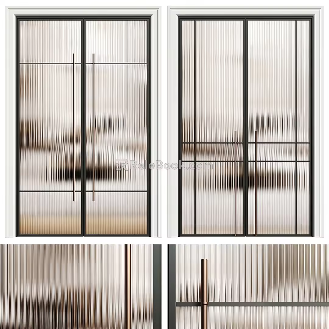 sliding door 3d model