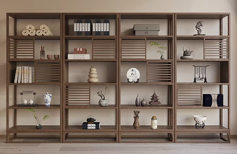 New Chinese Antique Rack 3d model