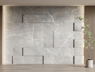 rubble stone background wall stone wall stone wall 3d model