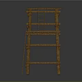 Handmade Wooden Multi layered Furniture With Ladder And Shelf Structure