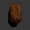 Roasted Bone In Chicken Leg With Crispy Skin And Juicy Meat