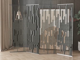 Jane European screen partition 3d model