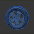 High Quality Automotive Tire With Stylish Wheel Rim And Durable Tread Design