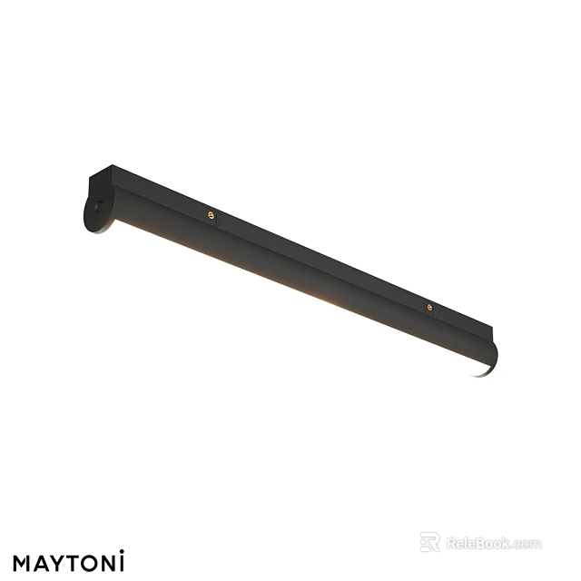 Modern Black Metal Downlights And Spotlights For Interior Ceiling Lighting 3d model 