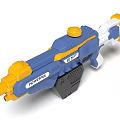 Powerful Electric Toy Water Gun With Blue Yellow White Colors