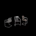 Modern Office Chairs In Different Colors With Metal Frame For Workspace