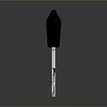 Durable Household Key With Black Handle And Transparent Teeth For Home Use
