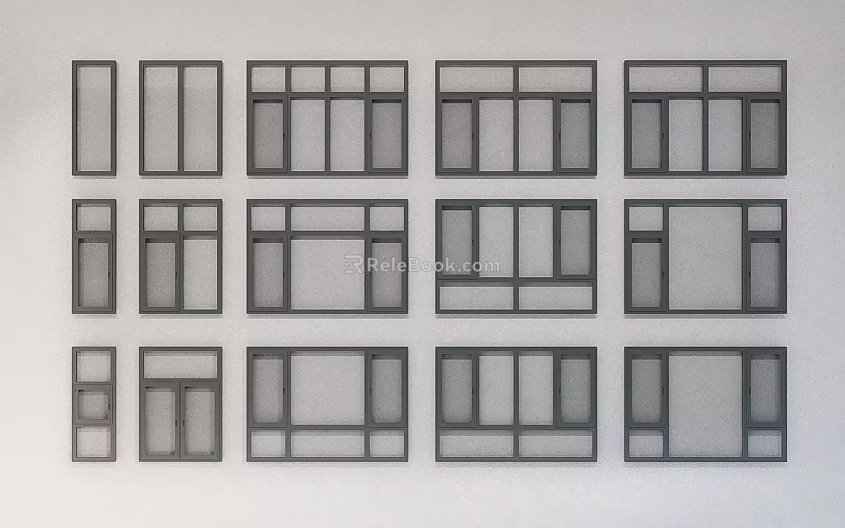 Window model 3d model