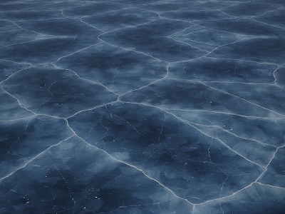 ice surface 3d model