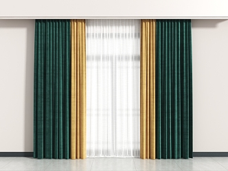 Curtains 3d model