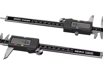 NEIKO Digital Calipers Electronic Precision Measuring Tool with LCD 3d model