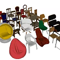 Diverse Stylish Leisure Accent Chairs In Multiple Colors And Modern Designs