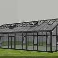 Modern Black Aluminum Frame Glass Sunroom With Multiple Ventilation Windows For Residential Outdoor Areas