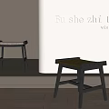 Leisure Chair With Minimalist Design Wooden Frame And Light Cushion For Modern Interior Decor