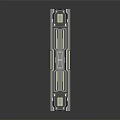 Six Different Rectangular Daily Electrical Appliances With Various Colors Textures And Reflections On Smooth Surface