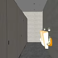 Modern Toilet Accessible Toilet 3d model