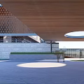 Modern Sales Department Building Simple Sales Department Club 3d model