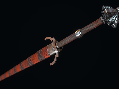 Sword Weapon Cold Weapon Noble Sword Ancient Sword 3d model