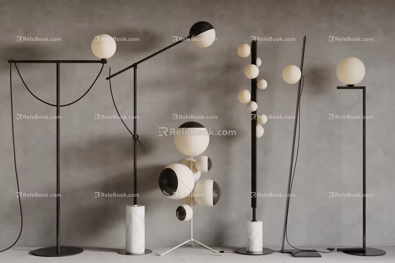 Floor lamp 3d model