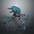 Mech Warrior Mech Soldier Machine Battlearm Mechanical Battlearm Machine Fighter Robot 3d model