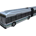 modern bus 3d model