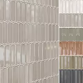 Decorative Partition Tiles With Various Colors And Geometric Patterns For Interior Design
