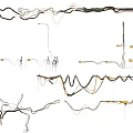 Line wire 3d model