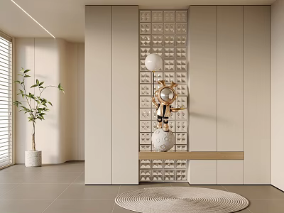 Modern Entrance 3d model