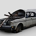 Volvo wreck 3d model