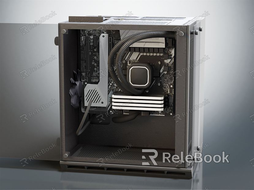 Modern mainframe water-cooled water-cooled chassis model