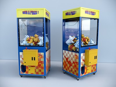 Modern Doll Machine Catch Doll Machine 3d model