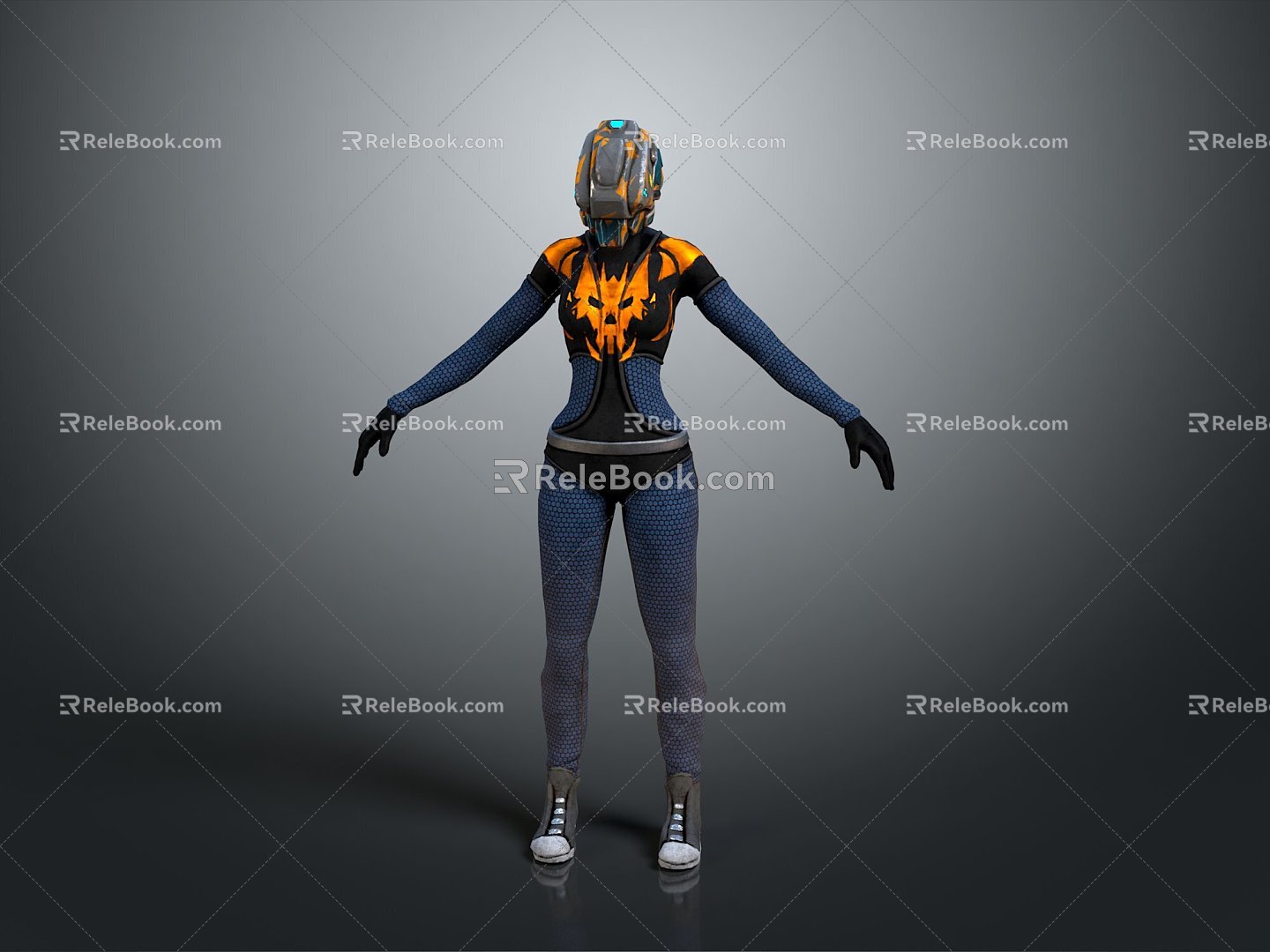 Sci-fi Armor Alien Warrior Sci-fi Clothing Sci-fi Clothing Alien Armor Sci-fi Armor High-tech Armor 3d model