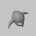 Viking Helmet 3d model