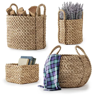 Modern Storage Basket 3d model