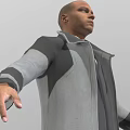 Digital Man Real Figure Foreigner Man Figure Adult Man High Precision 3d model