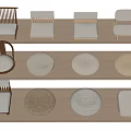 Various Chair Seats With Different Designs And Materials For Home Decor