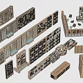 Modern Wooden Bookcases With Open Shelves Various Sizes And Multiple Designs