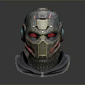 Sci-Fi Helmet Alien Helmet-Helmet High Tech Helmet Game Helmet 3d model