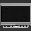 Stainless Steel Gas Range Oven With Multiple Burners For Modern Kitchen