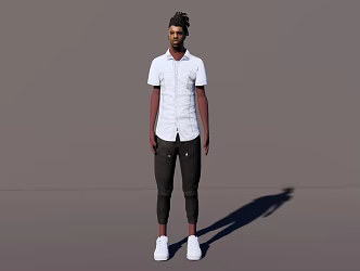 Characters 3d model