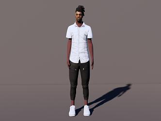 Characters 3d model