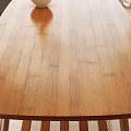 Modern Wooden Coffee Table In Living Room With Lemons Magazine And Vase