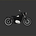 Motorcycle Two-wheeled Motorcycle Cross-country Motorcycle Road Race Motorcycle Motor Vehicle Transport 3d model