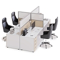 Office Desk and Chair Office Desk and Chair 3d model