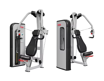 Commercial Strength Training Fitness Equipment With Adjustable Seat And Ergonomic Design 3d model