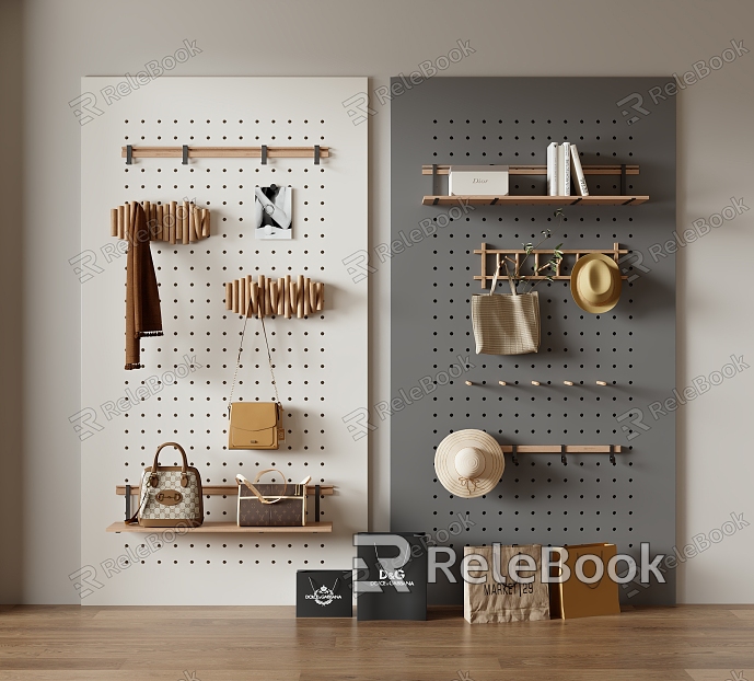 Modern Cave Board Storage Rack model