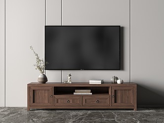 New Chinese TV Cabinet 3d model