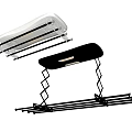 Modern Drying Rack Lifting Drying Rack Remote Control Drying Clothes Electric Drying Rack Invisible Drying Rack Drying Rack 3d model