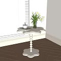 Cream wind side a few 3d model