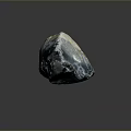 Natural Wood Stone With Blue Black Golden White Veins And Polished Surface